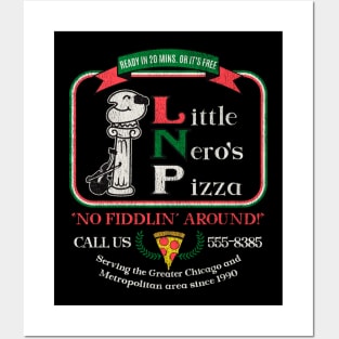 Little Nero's Pizza Dks Worn Out Posters and Art